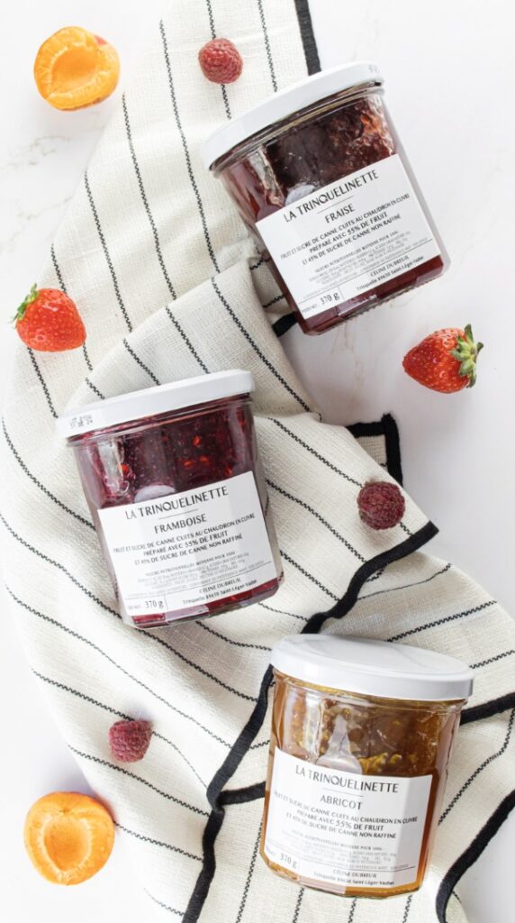 Photo produit - confiture fraise framboise abricot