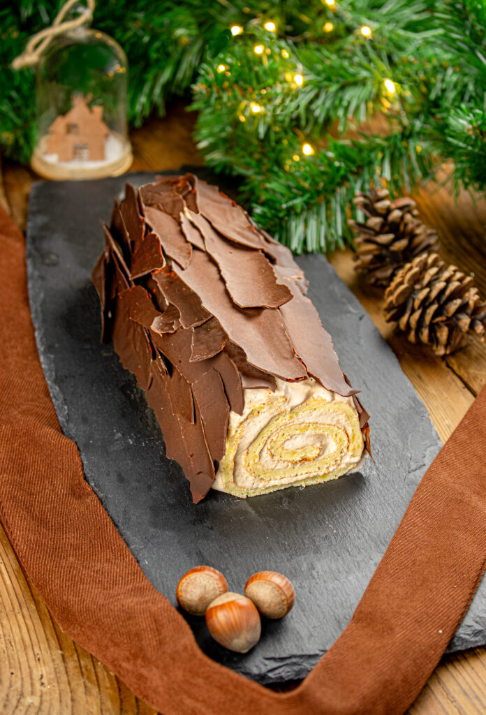 Photo ambiance - buche roulée