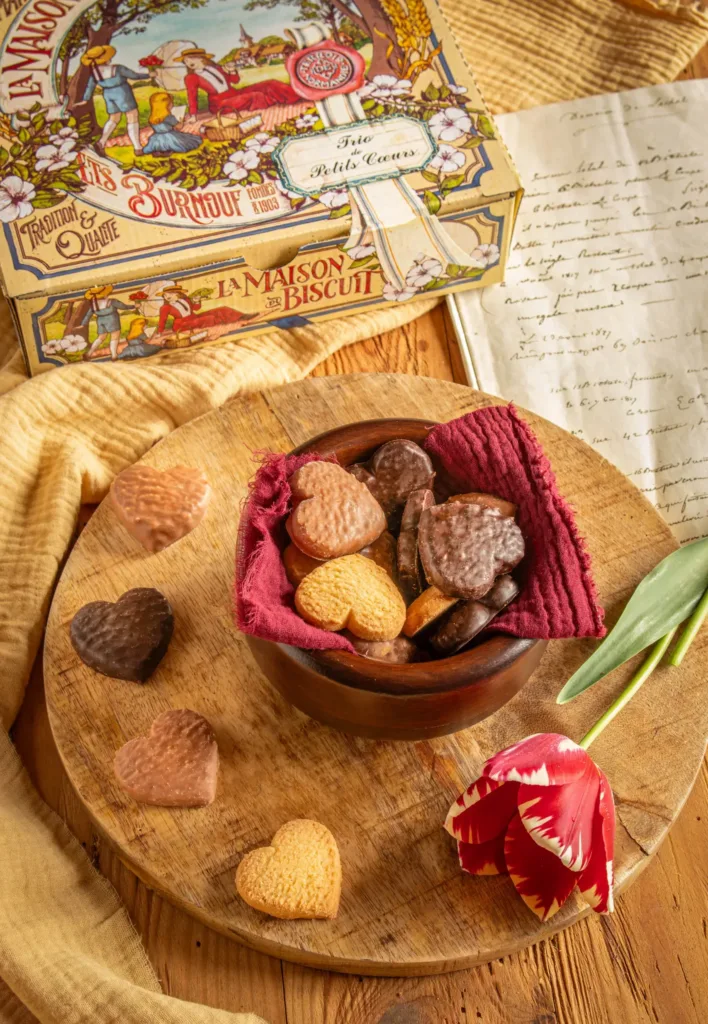 biscuits coeur - photographe culinaire