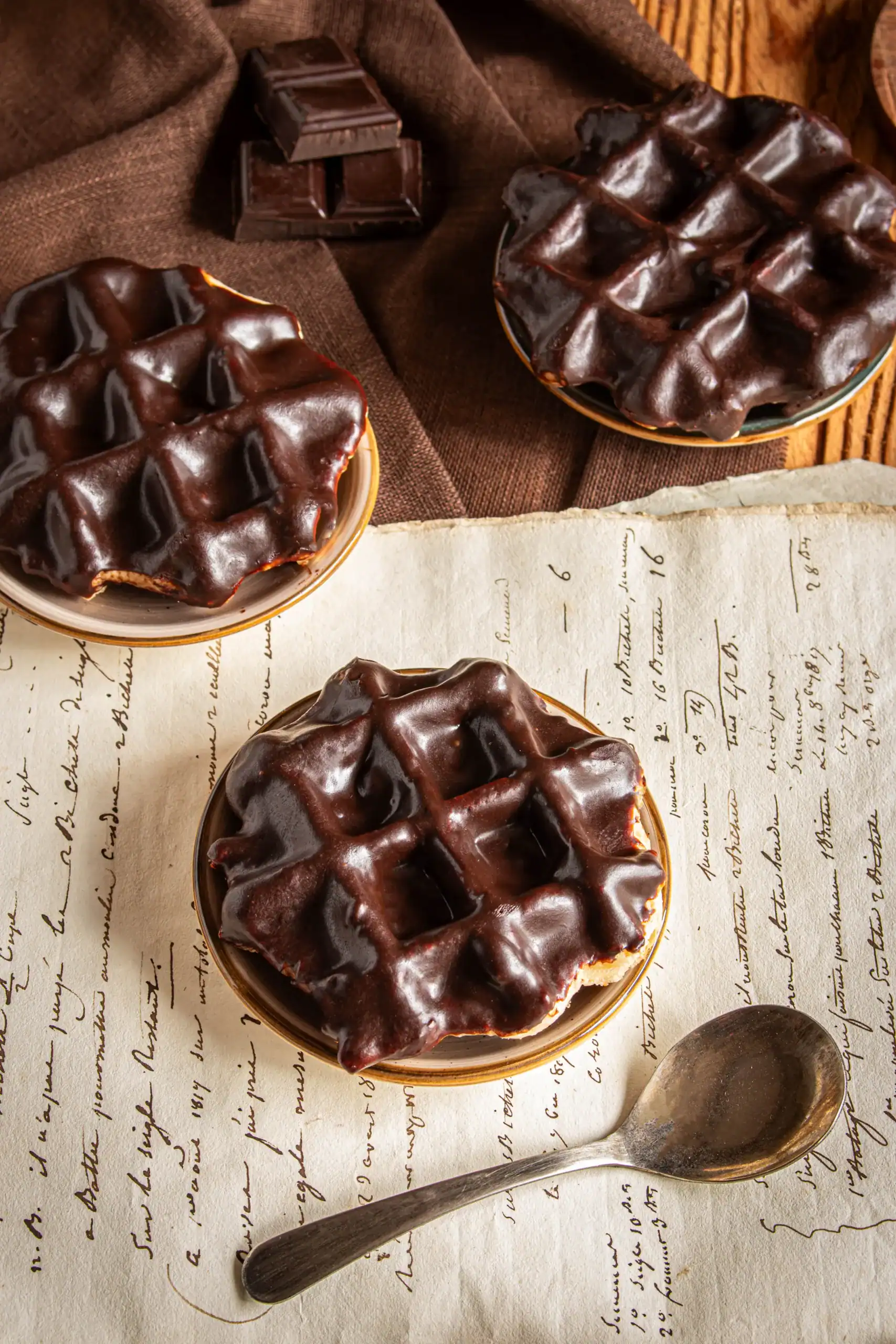 gaufres liégeoises - photographe culinaire